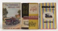 EDWARDIAN/PRE WAR CARS: Three books relating to Edwardian & pre war era cars