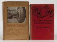 MOTOR RACING: Two books relating to motor racing