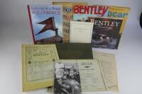 BENTLEY/ROLLS-ROYCE: A collection of Bentley/Rolls-Royce items.