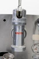 A circa 1970s la Pavoni bar machine 2 levers coffee machine [Location: Cheltenham, VIC] - 4