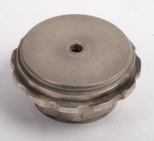 RADIATOR CAP: A vintage radiator cap thought to be from a Vauxhall&nbsp;but may not be original to car
