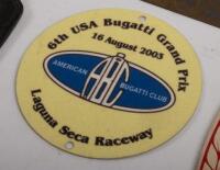 BUGATTI RALLY BADGES: A collection of Bugatti related rally badges - 4