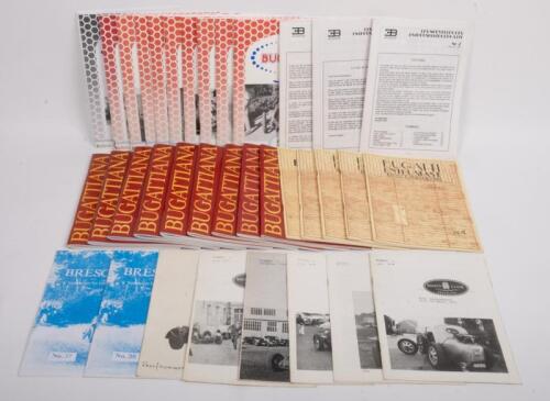 BUGATTI: A collection of International Bugatti club publications