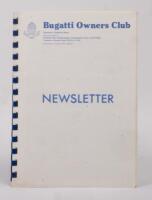 BUGATTI OWNERS' CLUB UK: A near complete collection of the Bugatti Owners' Club of UK monthly newsletter, starting from 1965 up to 1995 - 8