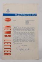 BUGATTI OWNERS' CLUB UK: A near complete collection of the Bugatti Owners' Club of UK monthly newsletter, starting from 1965 up to 1995 - 10
