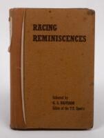 100 MILE TT: 'Racing Reminiscences - By Riders of the Past and Present', published 1948, hardcover