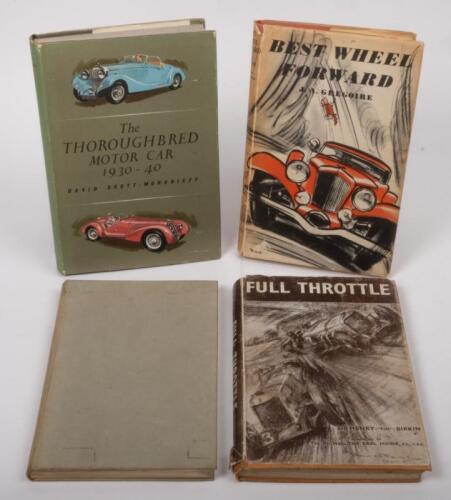EARLY MOTORING: Four books relating to early motoring