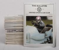 VINTAGE SPORTS CAR CLUB 'THE BULLETIN': A near complete collection of 'The Bulletin', the quarterly publication of The Vintage Sports-Car Club of the UK - 8