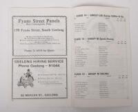 GEELONG SPEED TRIALS: A collection of 14 programs from the Geelong Speed Trail events - 4