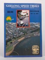 GEELONG SPEED TRIALS: A collection of 14 programs from the Geelong Speed Trail events - 5