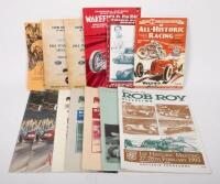 ROB ROY/AUSTRALIAN HISTORICS: A collection of programs of events held at Rob Roy and other venues in Australia
