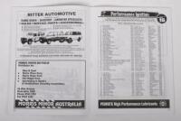 WINTON: A comprehensive collection of 27 official programs of the Historic events held in Winton, Victoria dating from 1978 up to 2014 - 6
