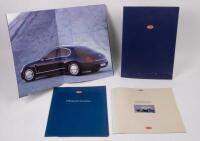 BUGATTI EB 118: A collection of brochures showcasing the Bugatti EB 118 & EB 218 concept cars
