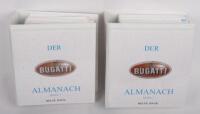 BUGATTI: 'Der Bugatti Almanach by Helge Hauk', books one and two, both are comprehensive almanac books detailing all forms of media relating to Bugatti, also comes with CD, limited edition number nine of ten, both books in folder covers