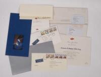 BUGATTI/BOB KING: 'Bugattis In Australasia - A History of the Bugatti Car in Australia & New Zealand by Bob King", signed by the author, hardcover, published 1992, also includes an assortment of items such as invitations to Bob King, cards & letters relat - 3