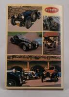 BUGATTI: Two books relating to Bugatti, 'Ettore Bugatti 1881 -1947' hardcover book, published by Istra for Foundation Prestige Bugatti, French text, Limited Edition of 2,000, 135 pages and 'Bugatti by Borgeson', hardcover, published 1981 - 5