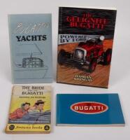 BUGATTI: Four books relating to Bugatti
