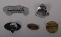 BUGATTI BADGES: A collection of five small Bugatti badges - 2