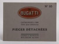 BUGATTI: A collection of Bugatti catalogues - 2