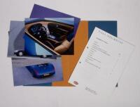 BUGATTI: A collection of Bugatti promotional material, booklets include a press information kit and brochure for the EB 18/3 Chiron and also a booklet for the EB18/4 Veyron - 6