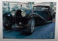 BUGATTI POSTERS: A collection of four Bugatti related posters - 5