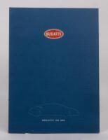 BUGATTI: A collection of Bugatti promotional material, booklets include a press information kit and brochure for the EB 18/3 Chiron and also a booklet for the EB18/4 Veyron - 4