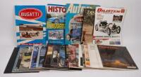BUGATTI: A collection of Bugatti related magazine publications, also includes other mostly car related assorted publications&nbsp;