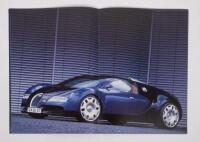 BUGATTI: Two booklets of Bugatti promotional material, booklets cover the EB 218 and also a booklet for the EB18/4 Veyron - 3