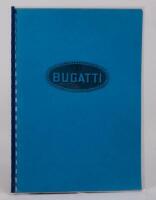 BUGATTI: A collection of mostly reprinted Bugatti related material - 9