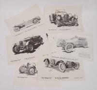 BUGATTI: A collection of Bugatti related original pamphlets, photographs and drawings by R. Shepherd - 4