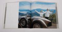 BUGATTI: A comprehensive hardbound pictorial book commemorating the 'International Bugatti Meeting and Le Festa Mille Miglia 2015 in Japan' and also an accompanying grille badge to same event - 2