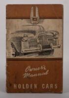 HOLDEN: Two publications relating to early Holden models, a March 1951 Holden FX owners manual and also a circa mid 1950s Holden Tune-Up manual - 5