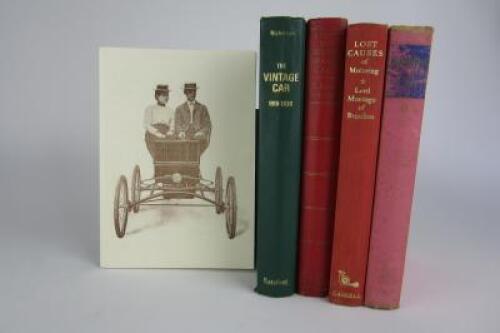 MOTORING: Five period books relating to early motoring