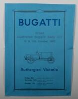 BUGATTI: Three posters relating to the Bugatti Rally of Rutherglen, Victoria, - 3