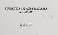 BUGATTI: 'BUGATTIS IN AUSTRALASIA - A HISTORY OF THE BUGATTI CAR IN AUSTRALIA & NEW ZEALAND' limited edition, leather covered - 2