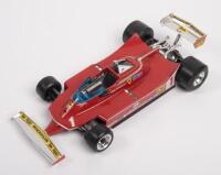 FERRARI 312: A 1:14&nbsp;scale Ferrari 312 T5&nbsp;model by Bburago, as raced by Jody Scheckter