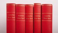 AUSTRALIAN MOTOR SPORT: A collection of Australian Motor Sport magazine all nicely bound in folders, including Volume 15, January-November&nbsp;1960 up to Volume 19, January-December 1964 - 3