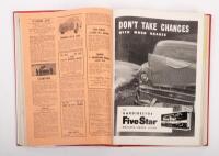 AUSTRALIAN MOTOR SPORT: A collection of Australian Motor Sport magazine all nicely bound in folders, including Volume 15, January-November&nbsp;1960 up to Volume 19, January-December 1964 - 4