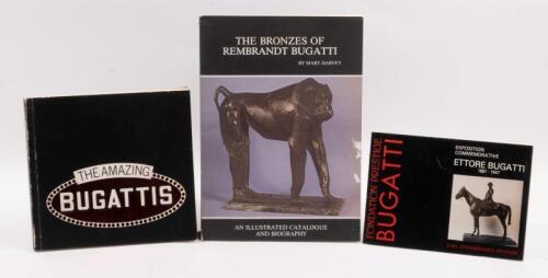 BUGATTI: Three books related to Bugatti