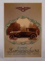 POSTCARDS: A collection of mostly Bugatti postcards and gift cards, also Includes postcards from Alfa Romeo and Hispano-Suiza - 5