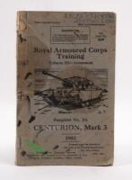 TANK RAC CENTURION: A group lot of tank reading material, including RAC training 1951, tanks against Japan 1955 reprint, AFV ferrets and fox, plus more - 3
