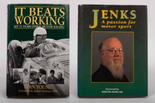 MOTOR RACING: Two book relating to motor racing
