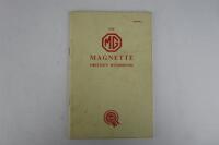 M.G: 'The MG Magnette Driver's Handbook'.