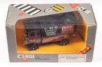 CORGI: Three&nbsp;Corgi&nbsp;models&nbsp;including&nbsp;No. C953/1,C953/2,C897/3&nbsp;Two Bedford O Series Pantechnicon and a AEC 508 Forward Control 5ton Cabover, within&nbsp;original box - 2