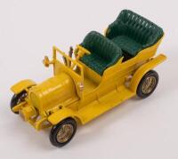 MATCHBOX: Four Matchbox models&nbsp;including Maxwell Roadster, Shand Mason Horse Drawn Fire Engine, 1929 Le Mans Bentley and a 1904 Spyke - 3