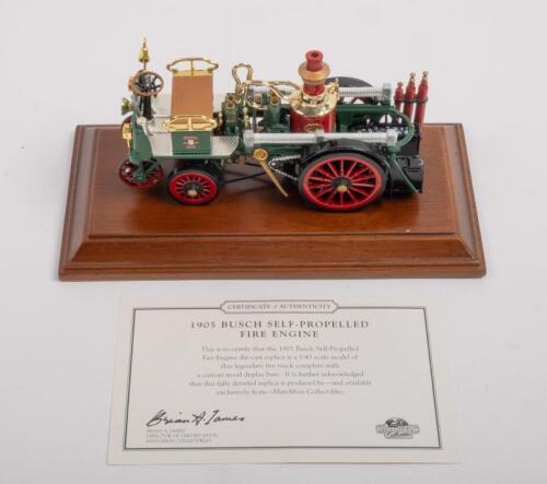 MATCHBOX: A Matchbox Collectibles 1905 Busch Self-Propelled Fire Engine, within original box, model in great condition