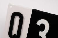 A 3-digit Queensland numerical registration plate of '316', sold with the rights to display - 6
