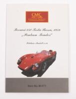 FERRARI: A Superb model by CMC - 1958 Ferrari 250 Testa Rossa 'Pontoon Fender', (M071), in red colour, in original packaging - 6