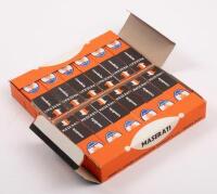 MASERATI: A superb boxed set of 12 original Candele Maserati Tipo 'FC 145', spark plugs.&nbsp;