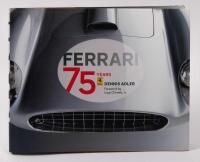 FERRARI: 'Ferrari 75 Years' by Dennis Adler, a superb 314 page hardcover book published in 2021